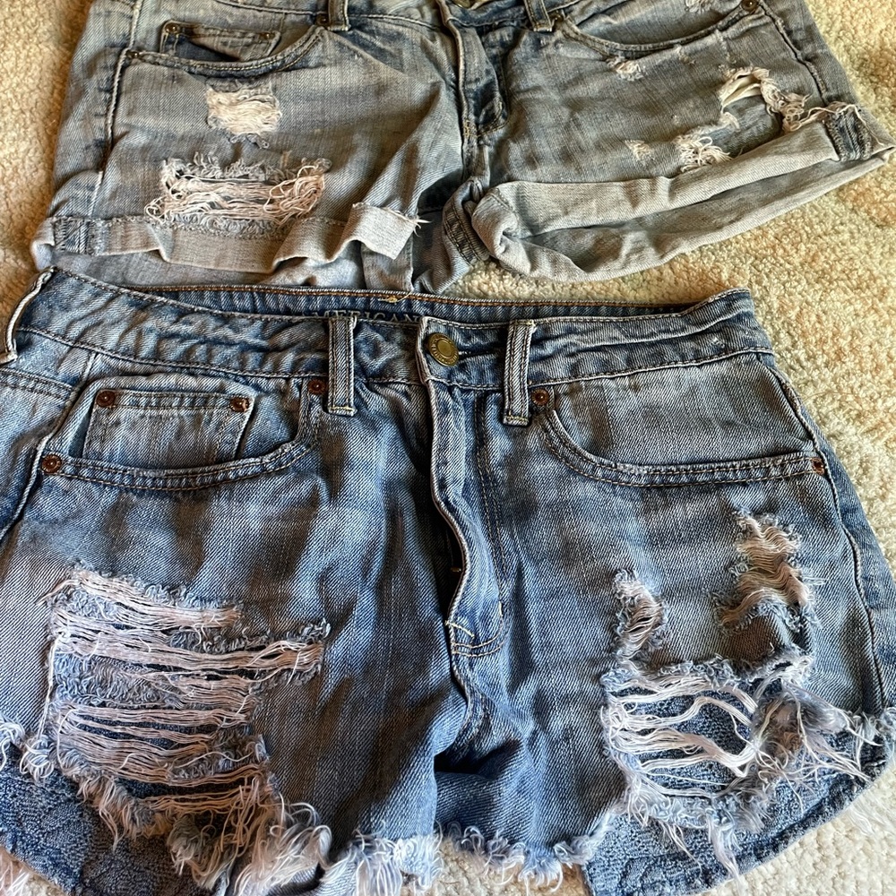 American Eagle jean shorts bundle